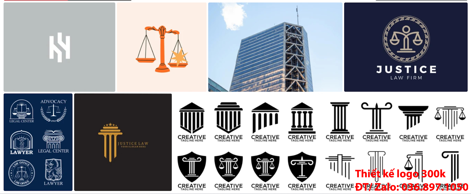 Cách Tạo logo công ty luật sư sang trọng khác biệt online vừa đẹp vừa chất lượng và chuyên nghiệp giá 300k - 500k