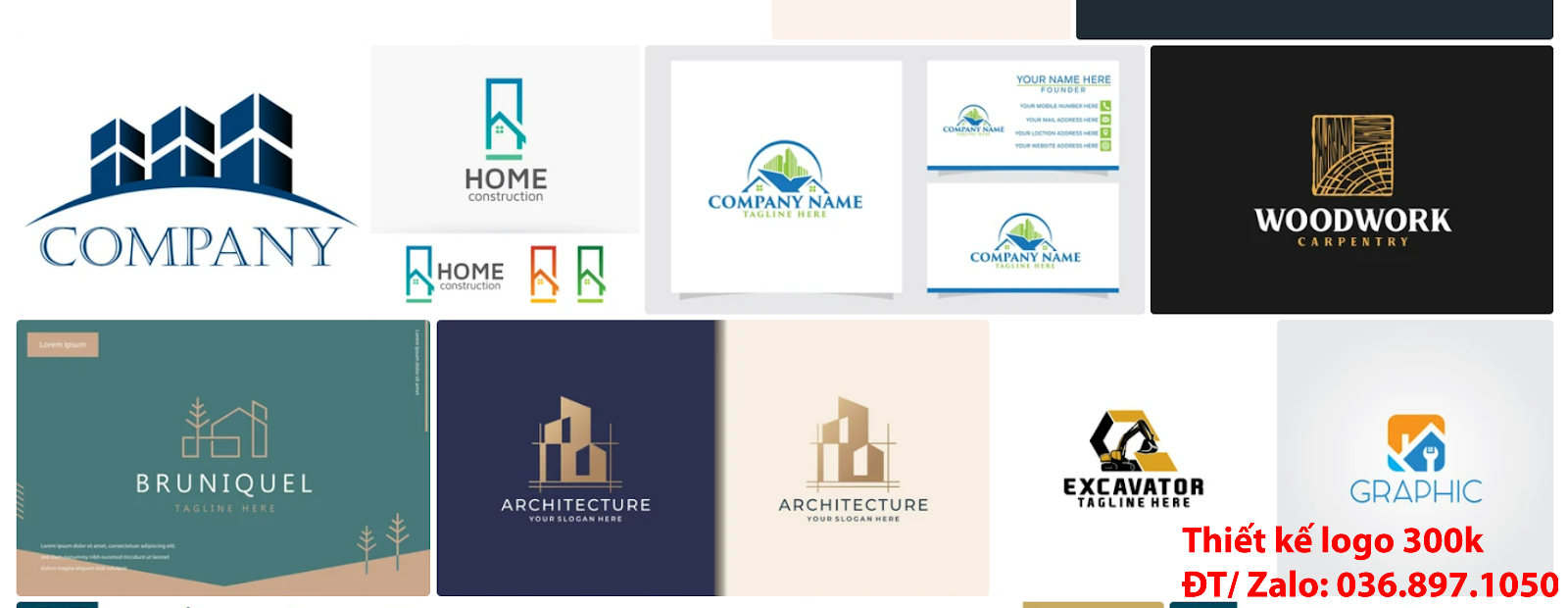 Công ty chuyên thiết kế logo công ty kiến trúc chuyên nghiệp uy tín