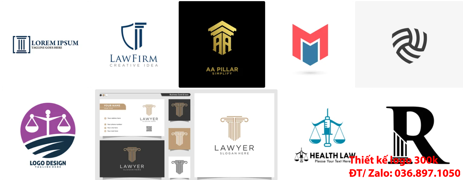 Công ty có nhận làm Mẫu thiết kế Logo công ty luật sư đẹp nhất hiện nay giá rẻ từ 300k đến 500k