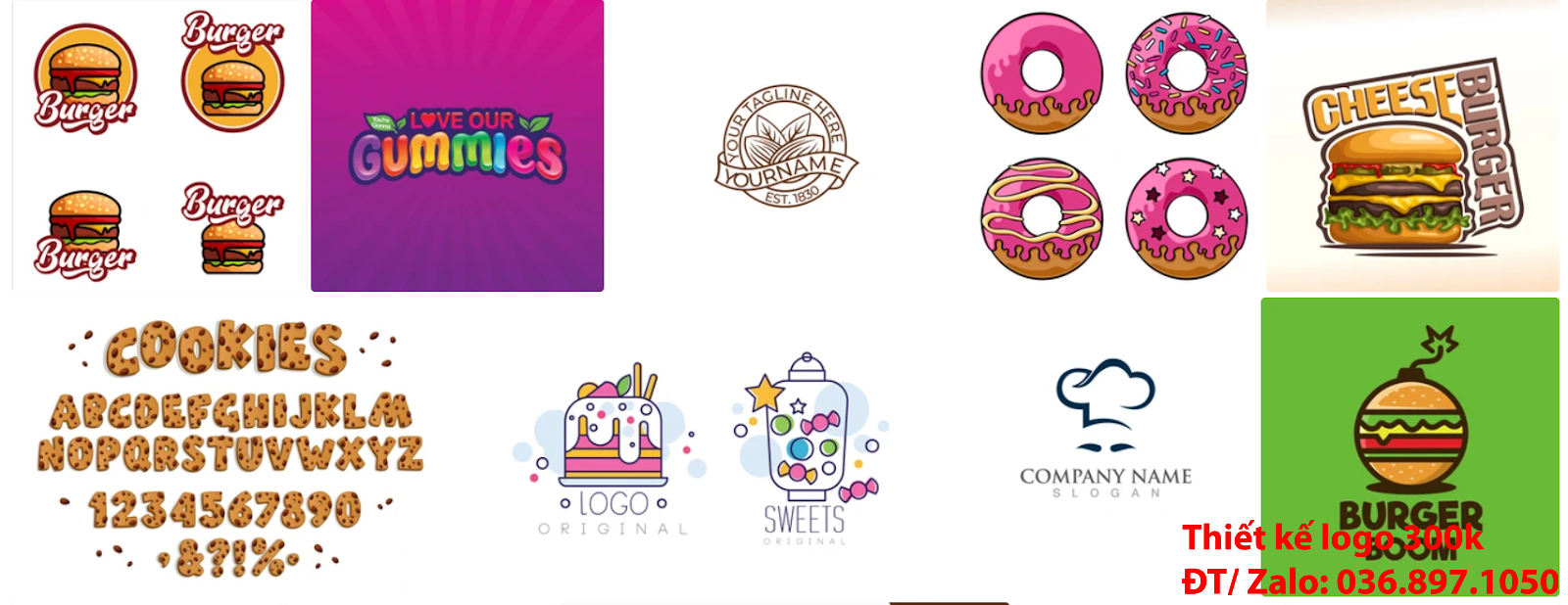 Công ty có nhận làm thiết kế Logo ăn vặt đẹp nhất hiện nay giá rẻ từ 300k đến 500k