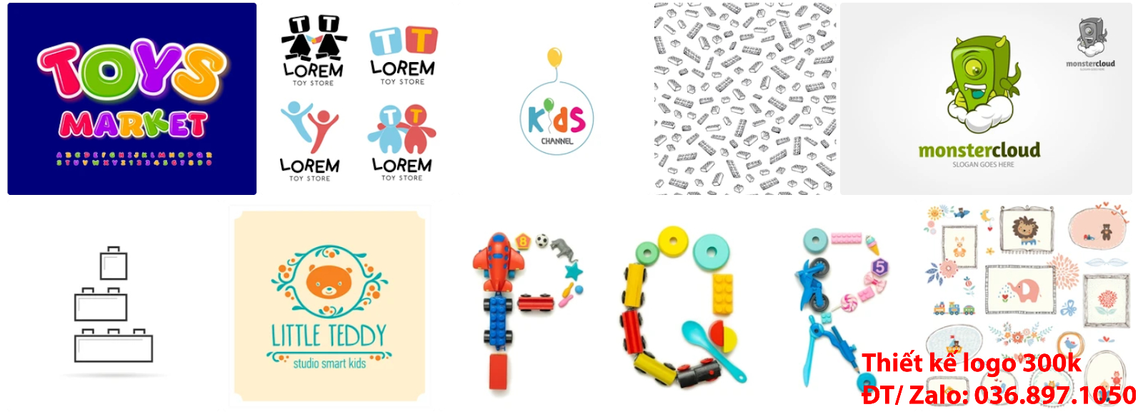Công ty cung cấp dịch vụ làm logo đồ chơi trẻ em chuyên nghiệp giá rẻ 300k -500k tại Hà Nội