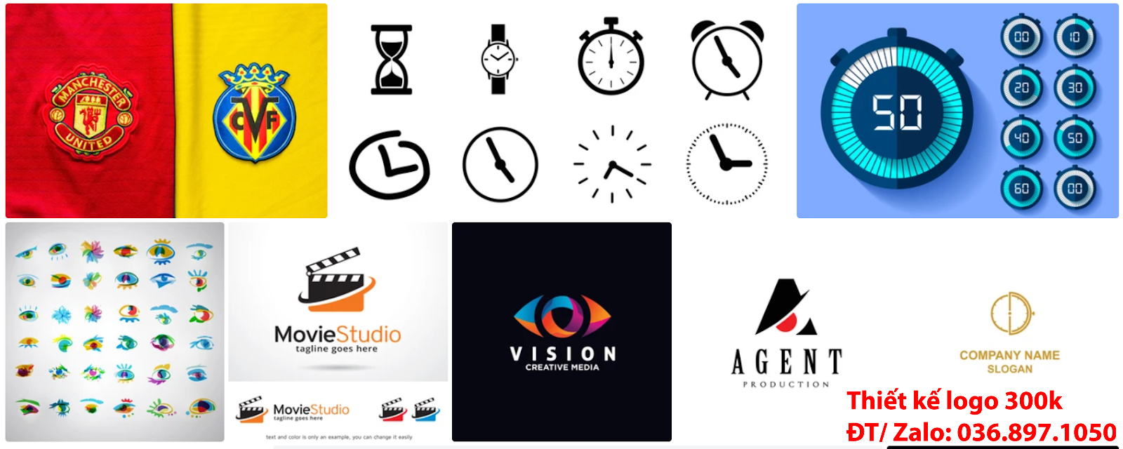 Công ty cung cấp dịch vụ tạo Mẫu logo bán đồng hồ đơn giản tinh tế giá rẻ uy tín chất lượng 500k