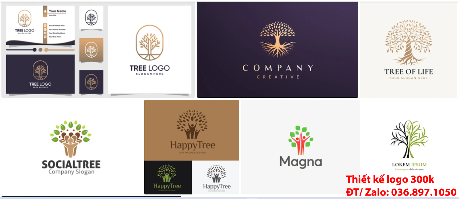 Công ty nhận làm Mẫu logo cây xanh đơn giản tinh tế đẹp chuyên nghiệp tại Tp Hồ Chí Minh