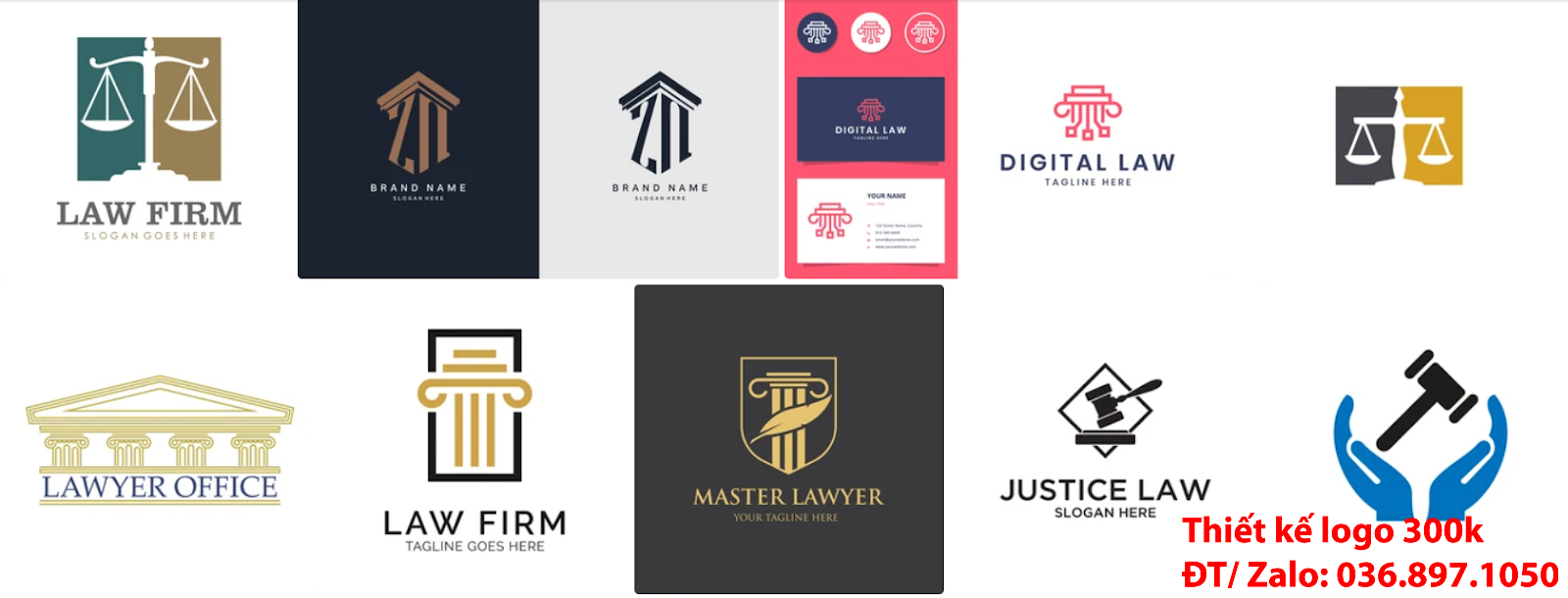 Công ty nhận thiết kế các Mẫu logo đẹp công ty luật sư sáng tạo chuyên nghiệp giá rẻ tại Hà Nội