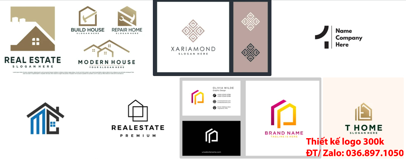 Dịch vụ làm mẫu thiết kế logo công ty kiến trúc đẹp nhất hiện nay online tại Hà Nội