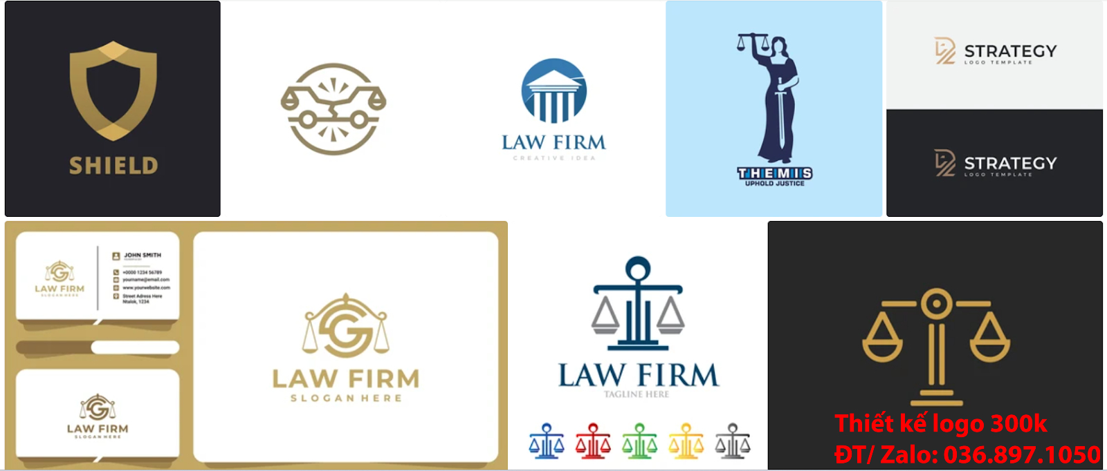 Dịch vụ nhận làm Mẫu logo đẹp công ty luật sư sáng tạo chất lượng giá rẻ tại Tp Hồ Chí Minh