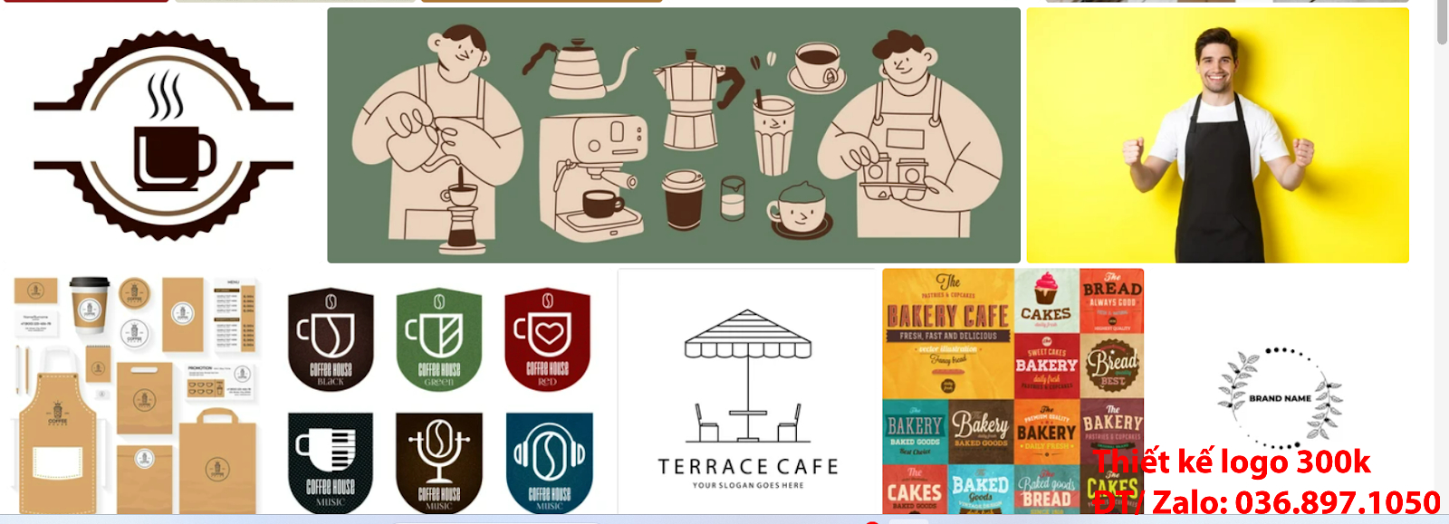 Đơn vị chuyên cung cấp mẫu hình ảnh logo cà phê cafe coffee PNG và Vector uy tín chất lượng