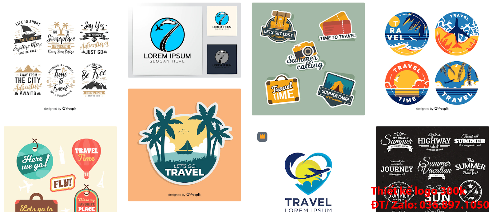 Đơn vị có nhận làm các Mẫu Thiết Kế Logo công ty du lịch tour đẹp giá rẻ online chuyên nghiệp tại TpHCM