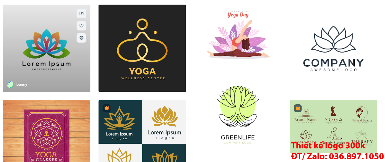 Đơn vị cung cấp mẫu thiết kế logo yoga aerobic đẹp nhất hiện nay chuyên nghiệp tại Sài Gòn
