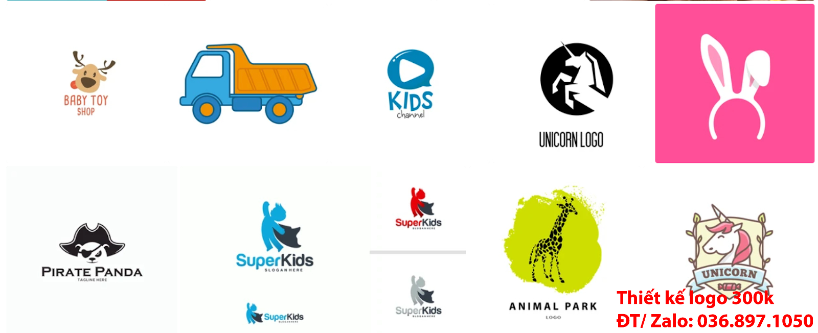 Đơn vị tạo Mẫu logo đồ chơi trẻ em đơn giản tinh tế online giá rẻ uy tín chuyên nghiệp tại TpHCM