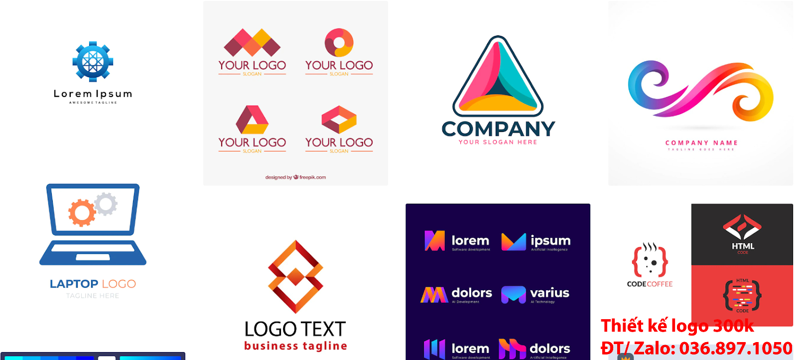 Mẫu logo công ty công nghệ đơn giản tinh tế giá rẻ 300k đẹp chất lượng