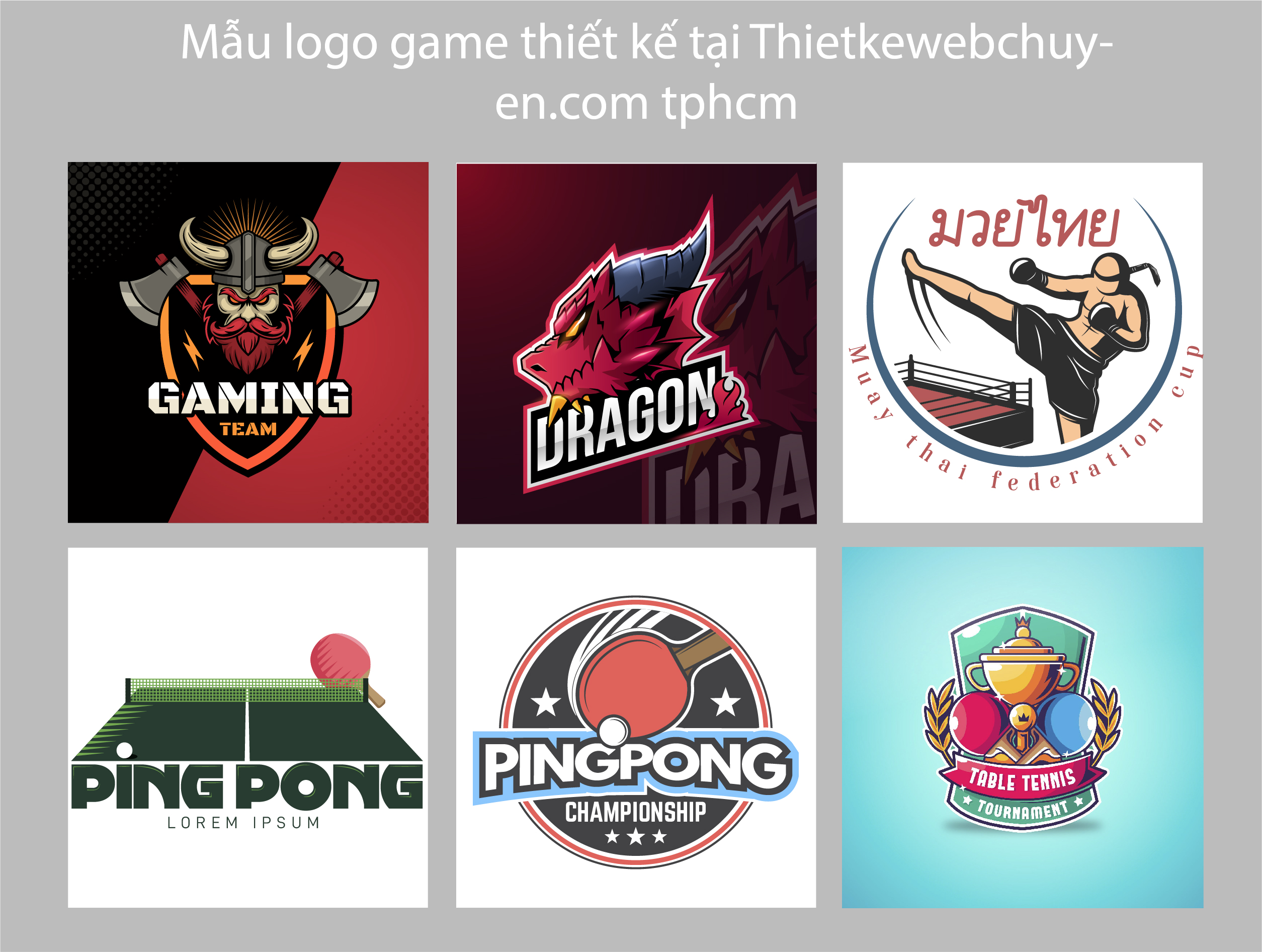 mẫu logo game thiết kế tại tphcm của thietkewebchuyen