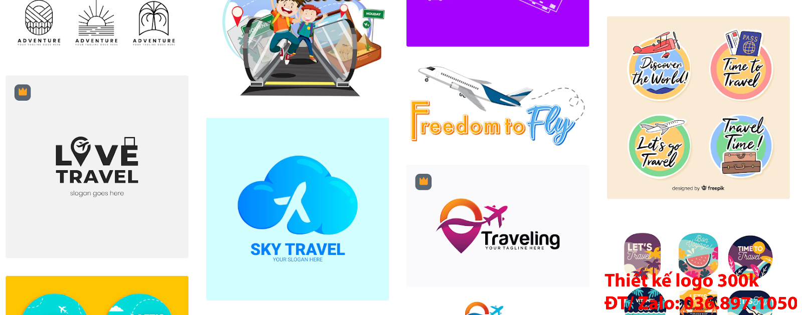 Mẫu Thiết Kế Logo công ty du lịch tour đẹp giá rẻ online uy tín chất lượng cao nhất
