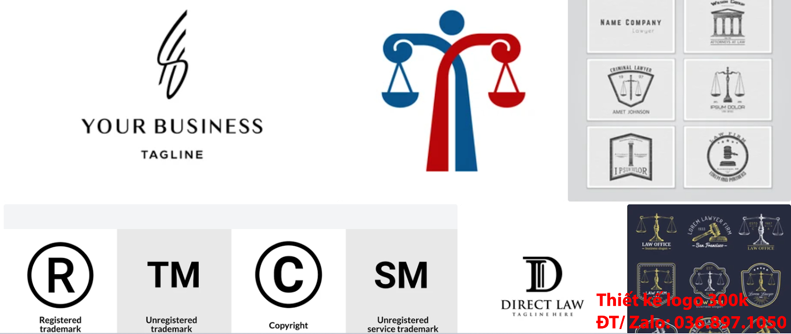 Mẫu thiết kế Logo công ty luật sư đẹp nhất hiện nay giá rẻ 500k uy tín chuyên nghiệp