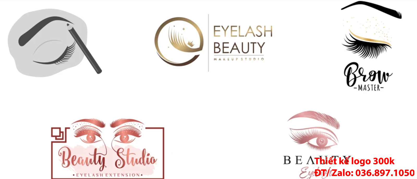 Nơi uy tín nhất Hà Nội cung cấp dịch vụ tạo thiết kế Logo thẩm mỹ lông mi mắt đẹp nhất hiện nay online giá rẻ chất lượng
