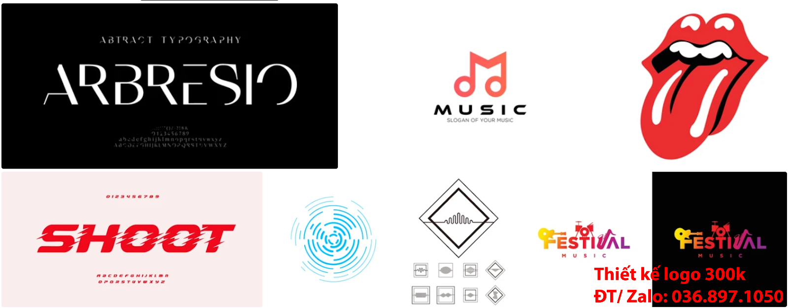 Tại Sài Gòn có công ty nhận làm các Mẫu logo âm nhạc đơn giản tinh tế đẹp chất lượng 500k