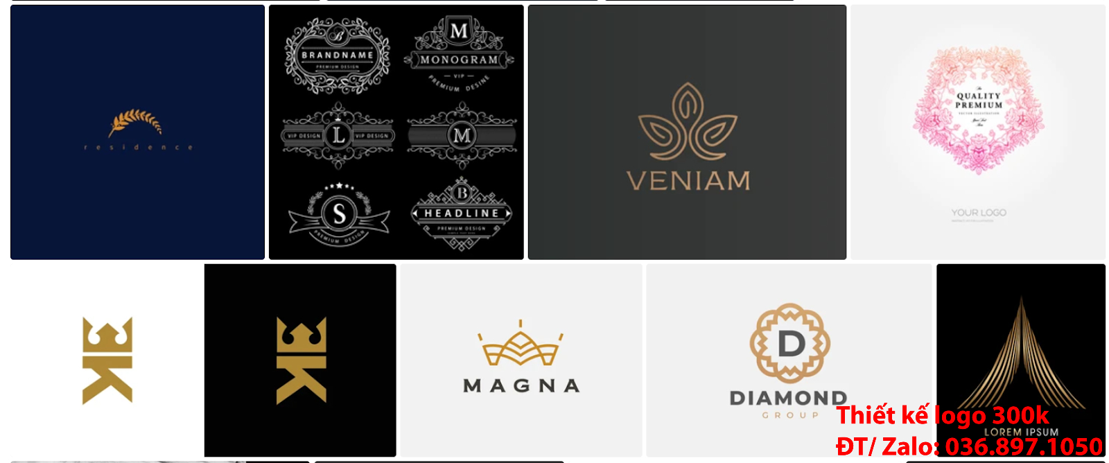 Thiết kế logo khách sạn resort nhà nghỉ chuyên nghiệp đẹp chất lượng giá 300k