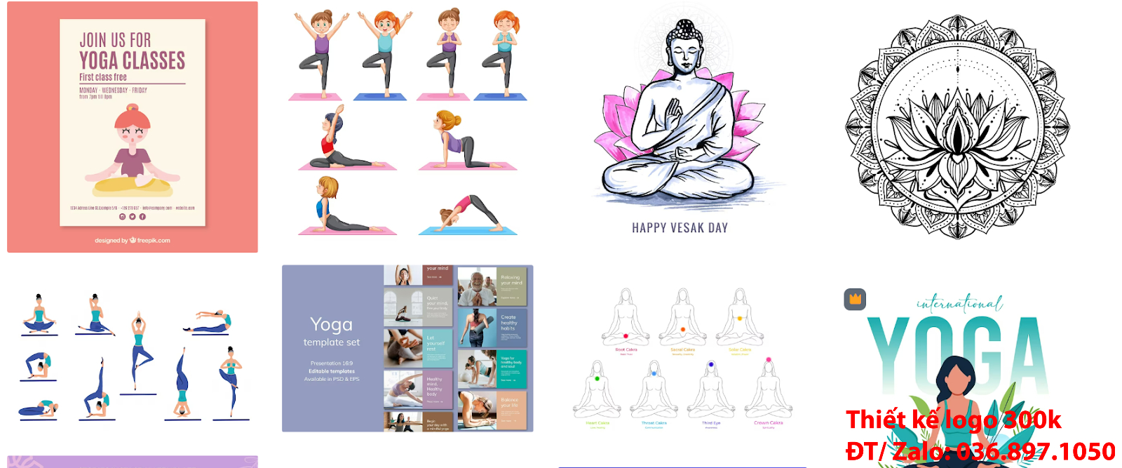 ý nghĩa logo yoga aerobic độc đáo