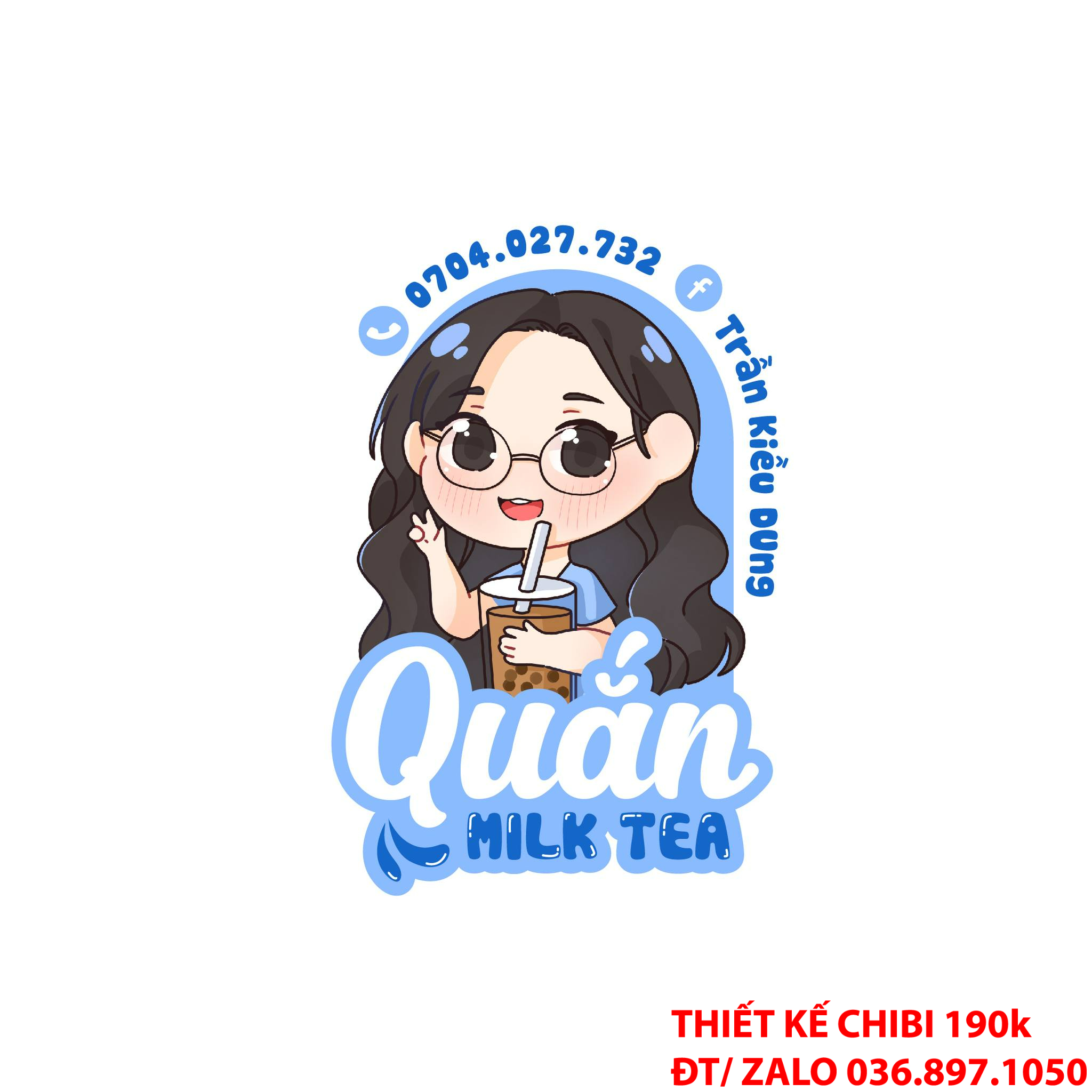 Những Mẫu Logo Trà Sữa Đẹp, Thiết Kế Trẻ Trung 2024