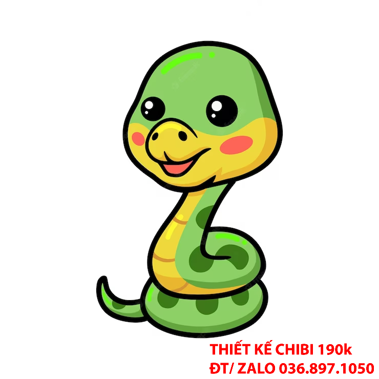Chibi con rắn: Nét độc đáo trong nghệ thuật anime