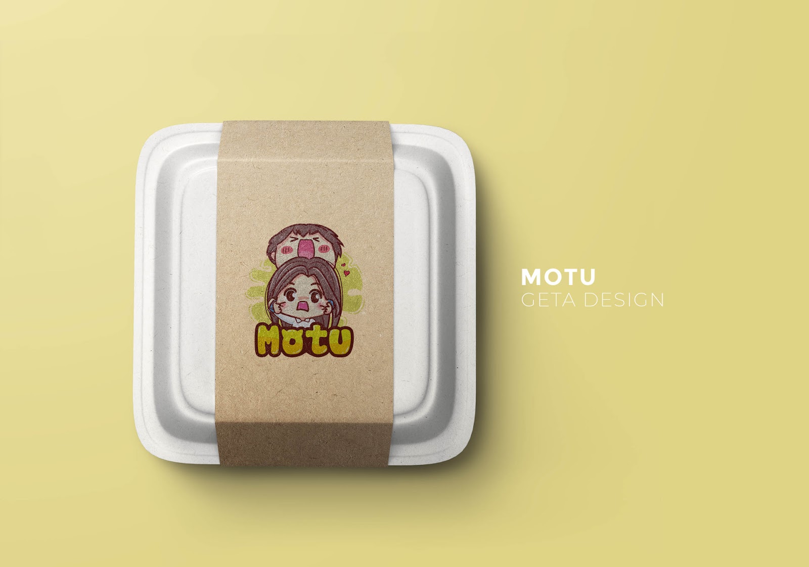 Mẫu thiết kế logo chibi cute Cửa hàng MOTU 04