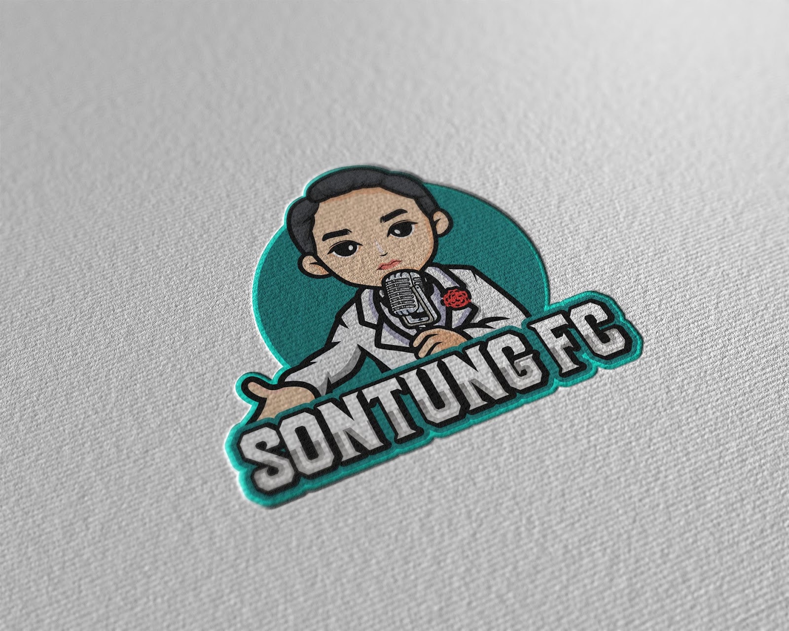 Mẫu thiết kế logo chibi cute Cửa hàng SON TUNG FC  6