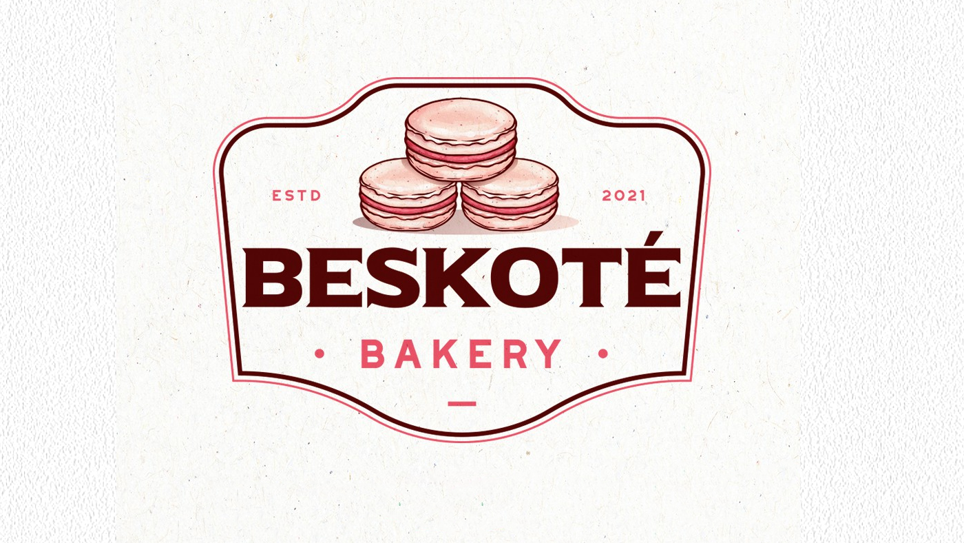 Mẫu thiết kế logo tiệm bánh đẹp chuyên nghiệp sáng tạo