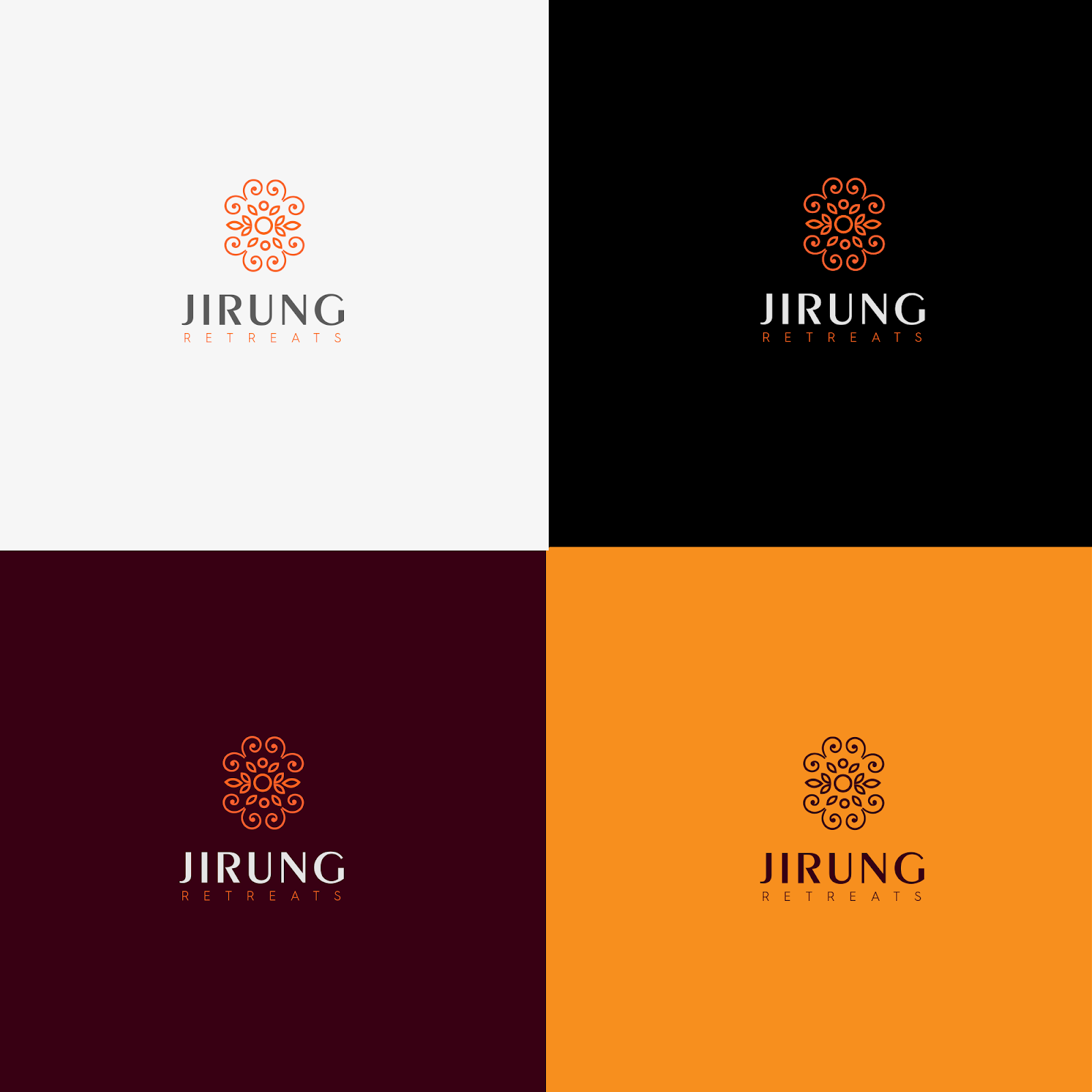 Mẫu thiết kế logo yoga đẹp tuyệt vời đẹp mắt