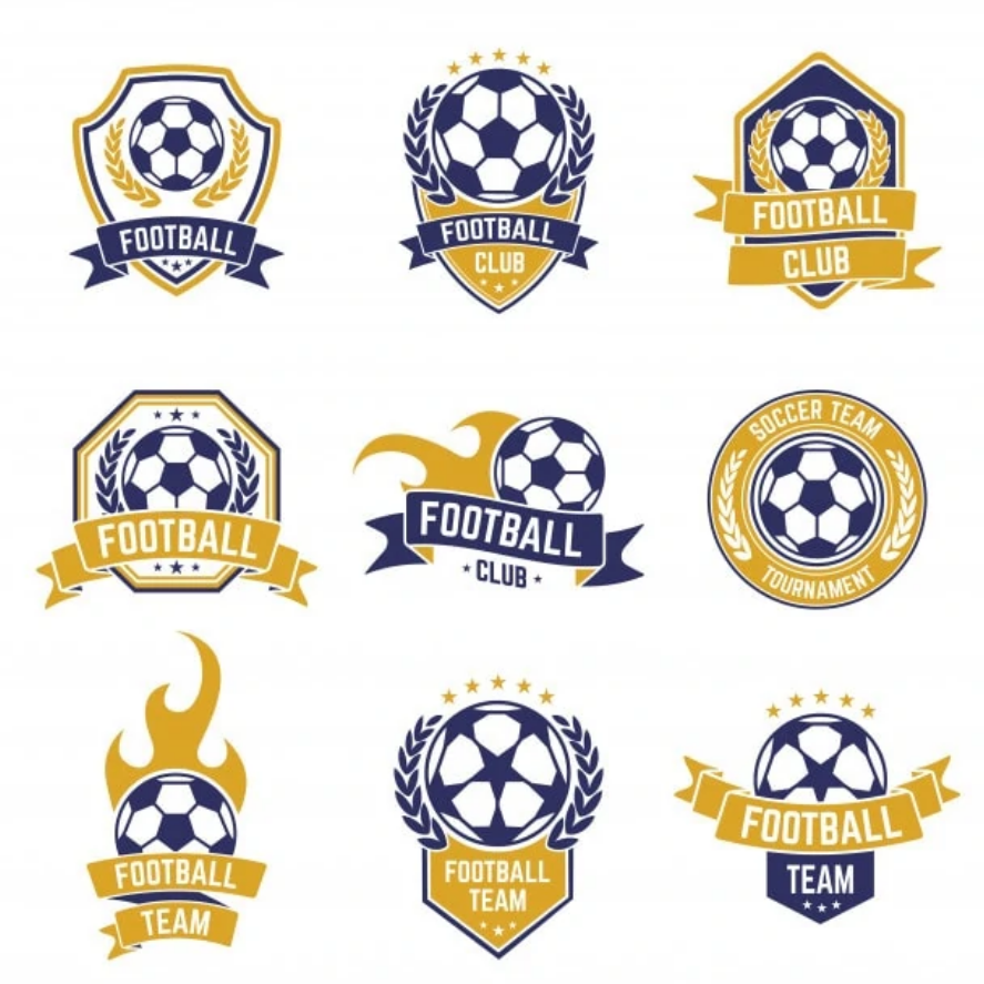 Những ý tưởng hay khi thiết kế mẫu logo bóng đá sáng tạo