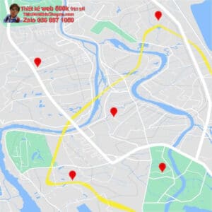 Tạo bản đồ Google Map cửa hàng bán kính mắt