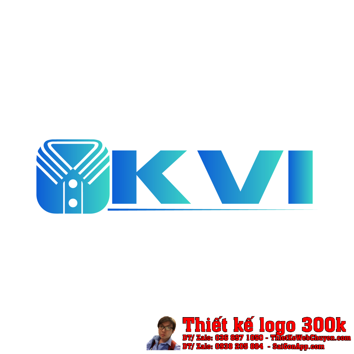 Thiết Kế Logo May Đồng Phục KVI Apparel