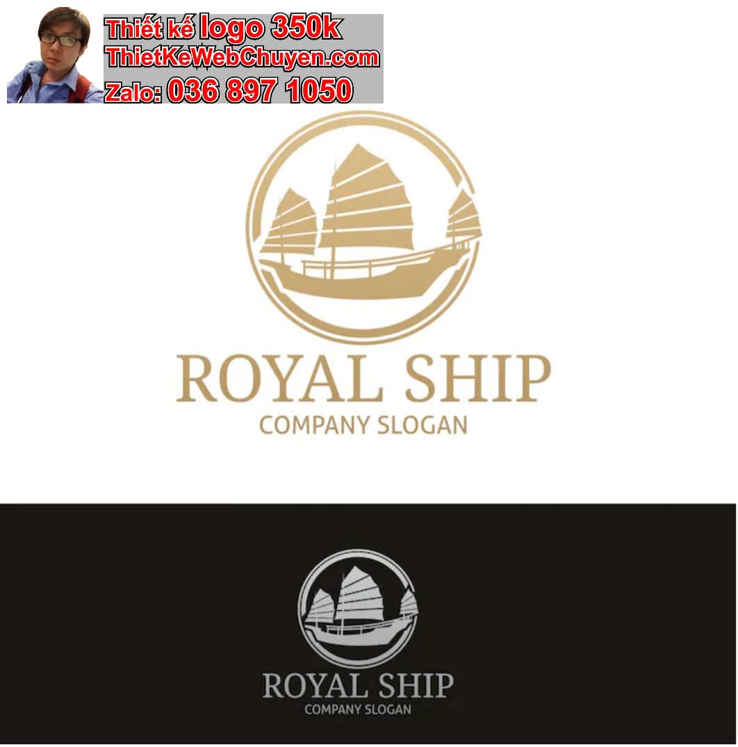 Thiết kế logo miễn phí cánh buồm 