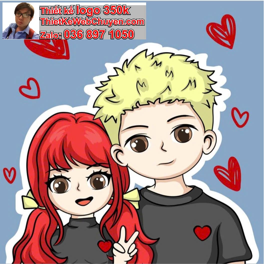 Cặp đôi chibi mắt long lanh