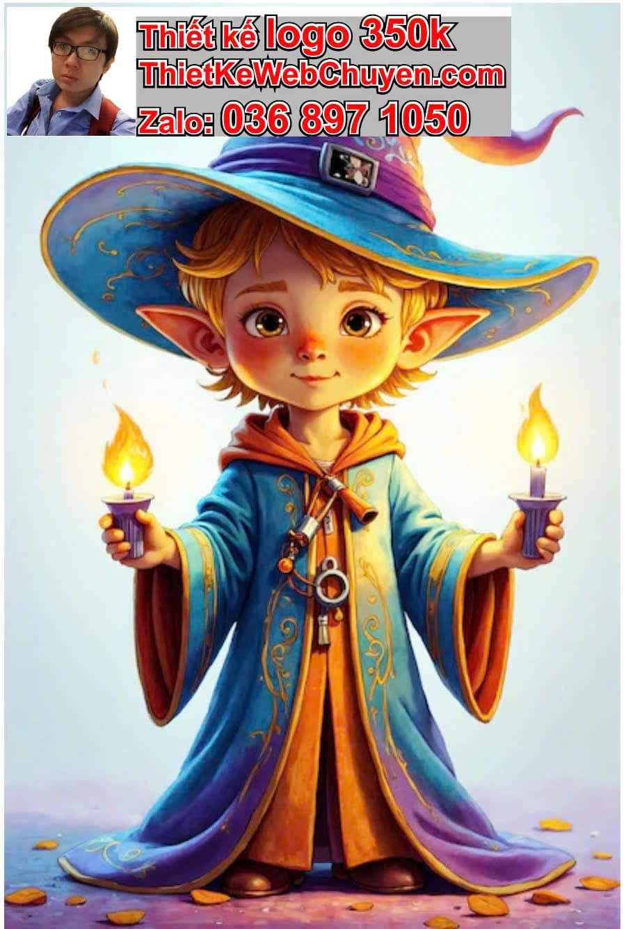 Chibi ác quỷ dễ thương má hồng