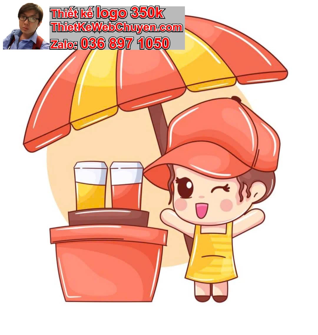 Chibi văn phòng ăn uống trên bãi biển