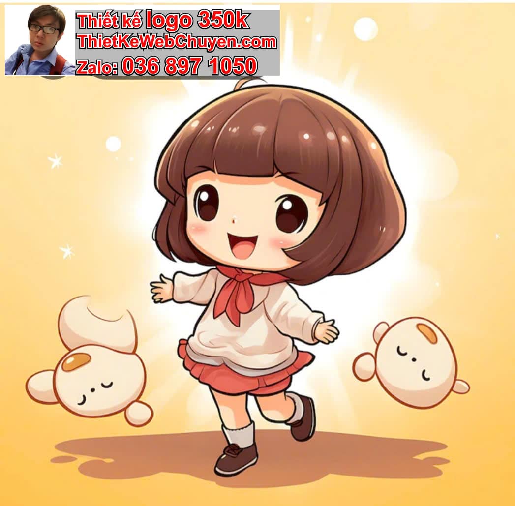 Em bé chibi biểu cảm đáng yêu