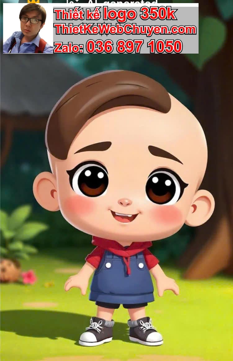 Em bé chibi biểu cảm đáng yêu