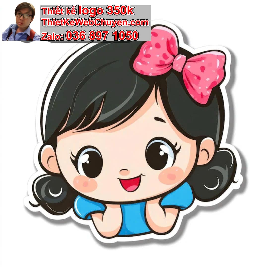 Em bé chibi biểu cảm đáng yêu