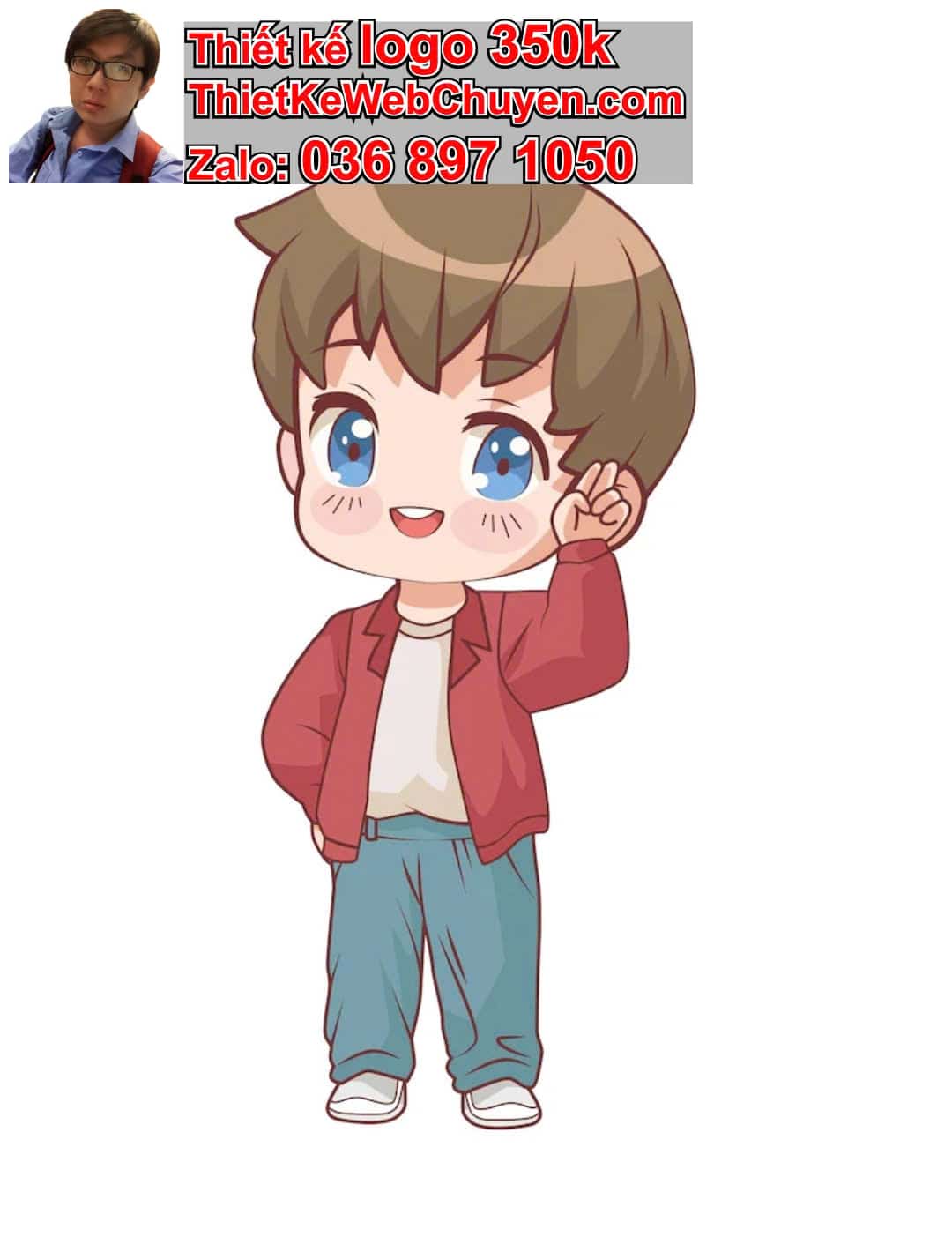 Thiết kế chibi không nền