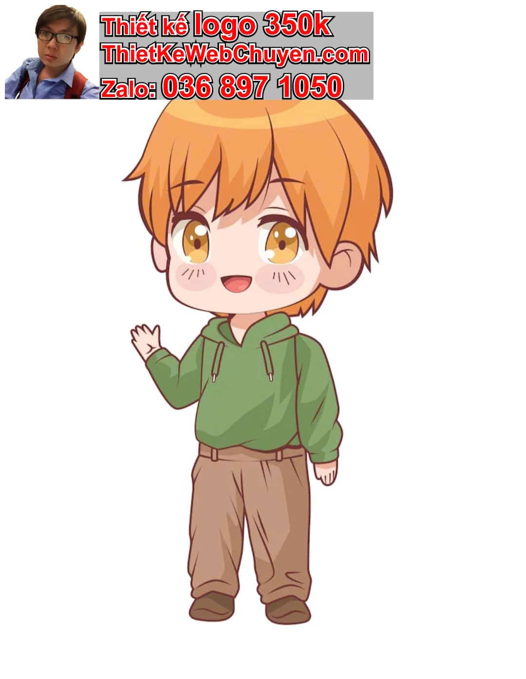 Thiết kế chibi không nền