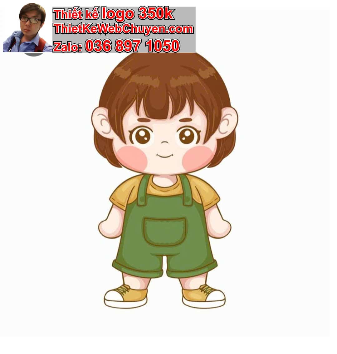 Thiết kế chibi không nền