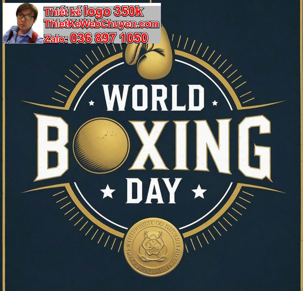 Thiết kế logo miễn phí Phòng tập boxing kickboxing