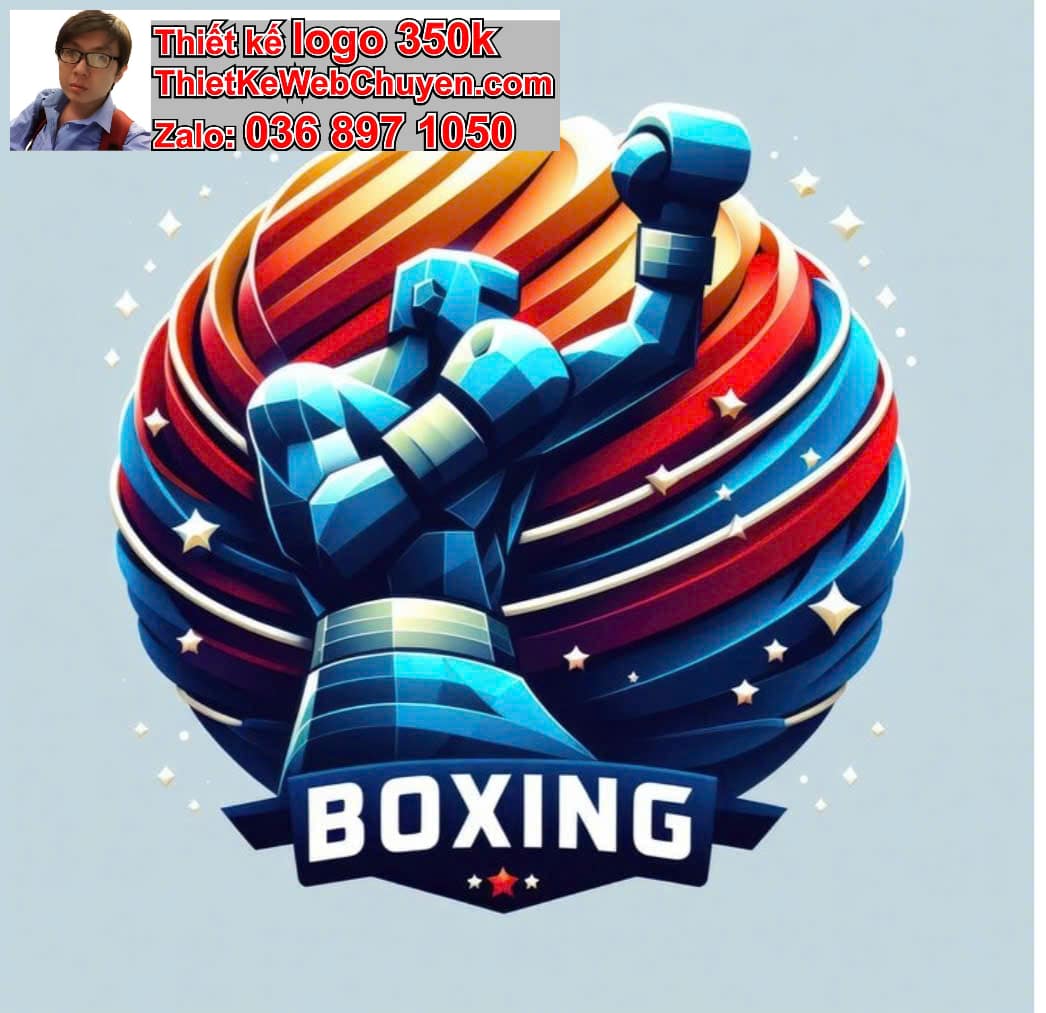 Thiết kế logo miễn phí Phòng tập boxing kickboxing
