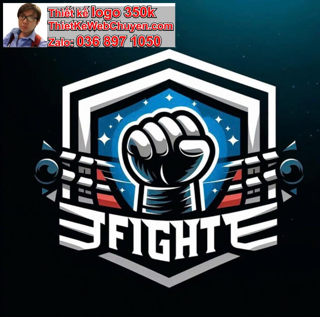 Thiết kế logo miễn phí Phòng tập boxing kickboxing