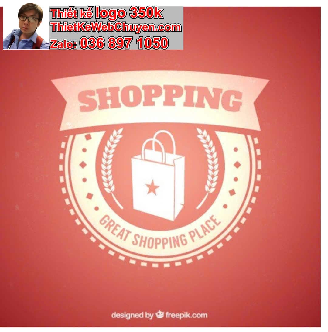 Thiết kế logo miễn phí bán hàng online