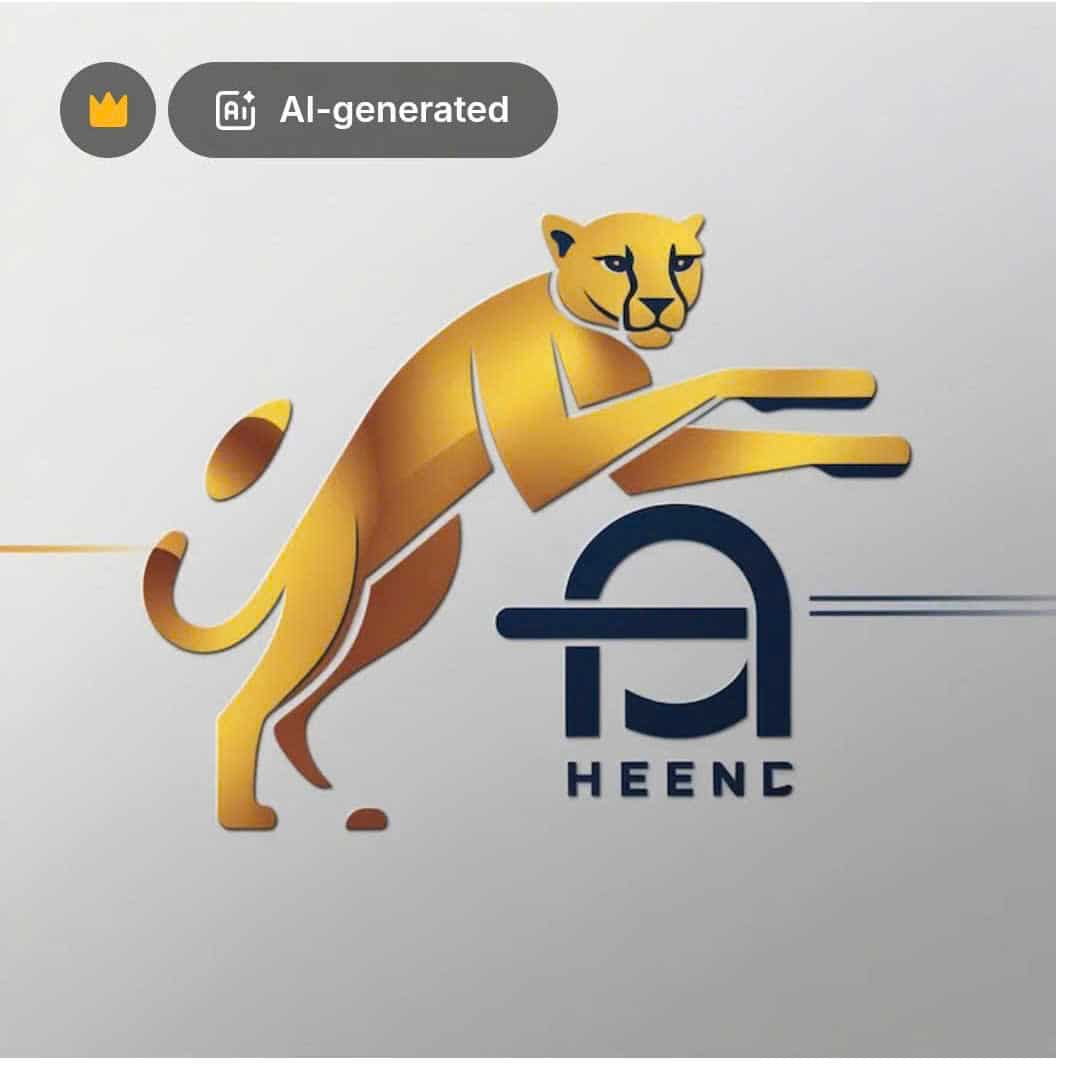 Thiết kế logo miễn phí con báo