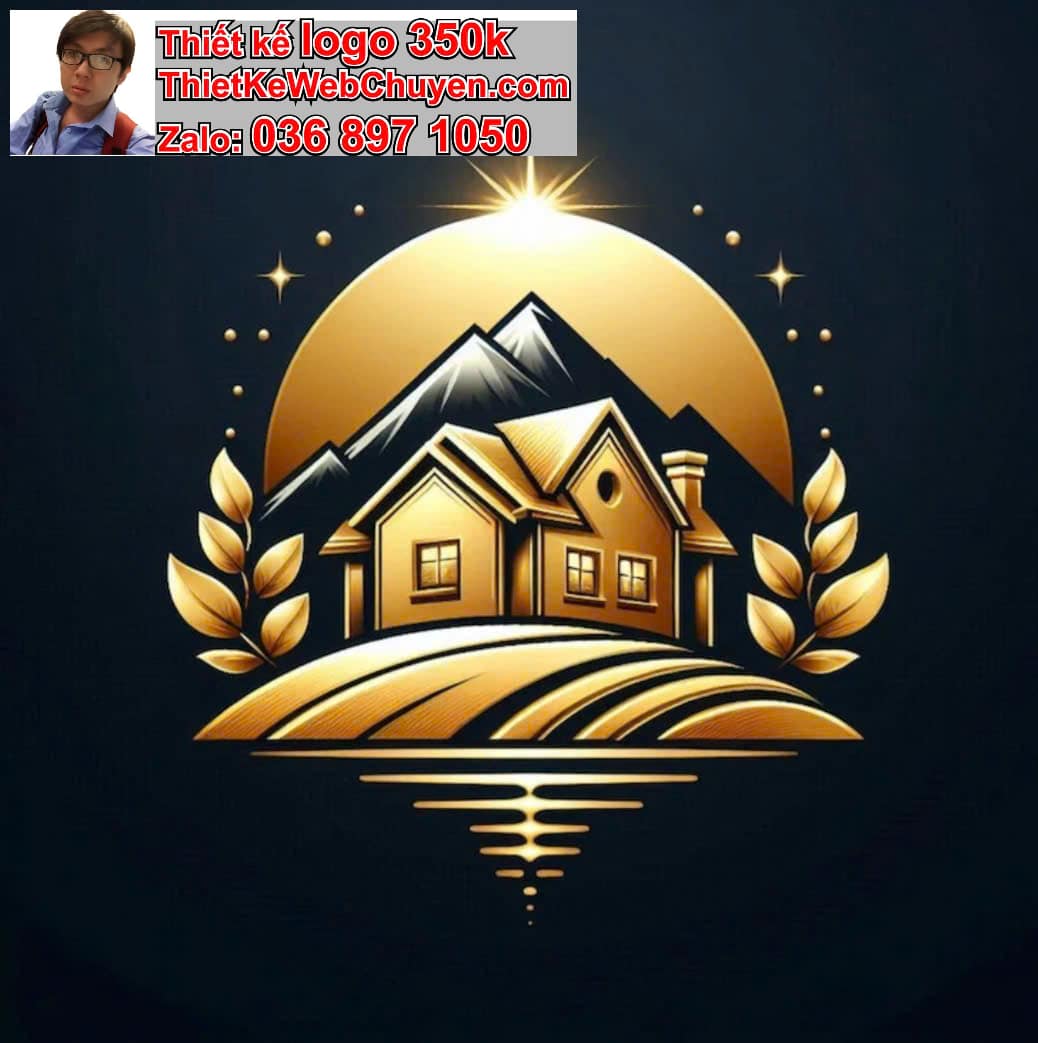 Thiết kế logo miễn phí nhà sàn