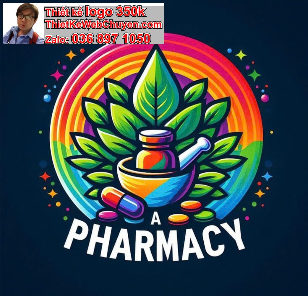 Thiết kế logo miễn phí nhà thuốc miễn phí dược phẩm