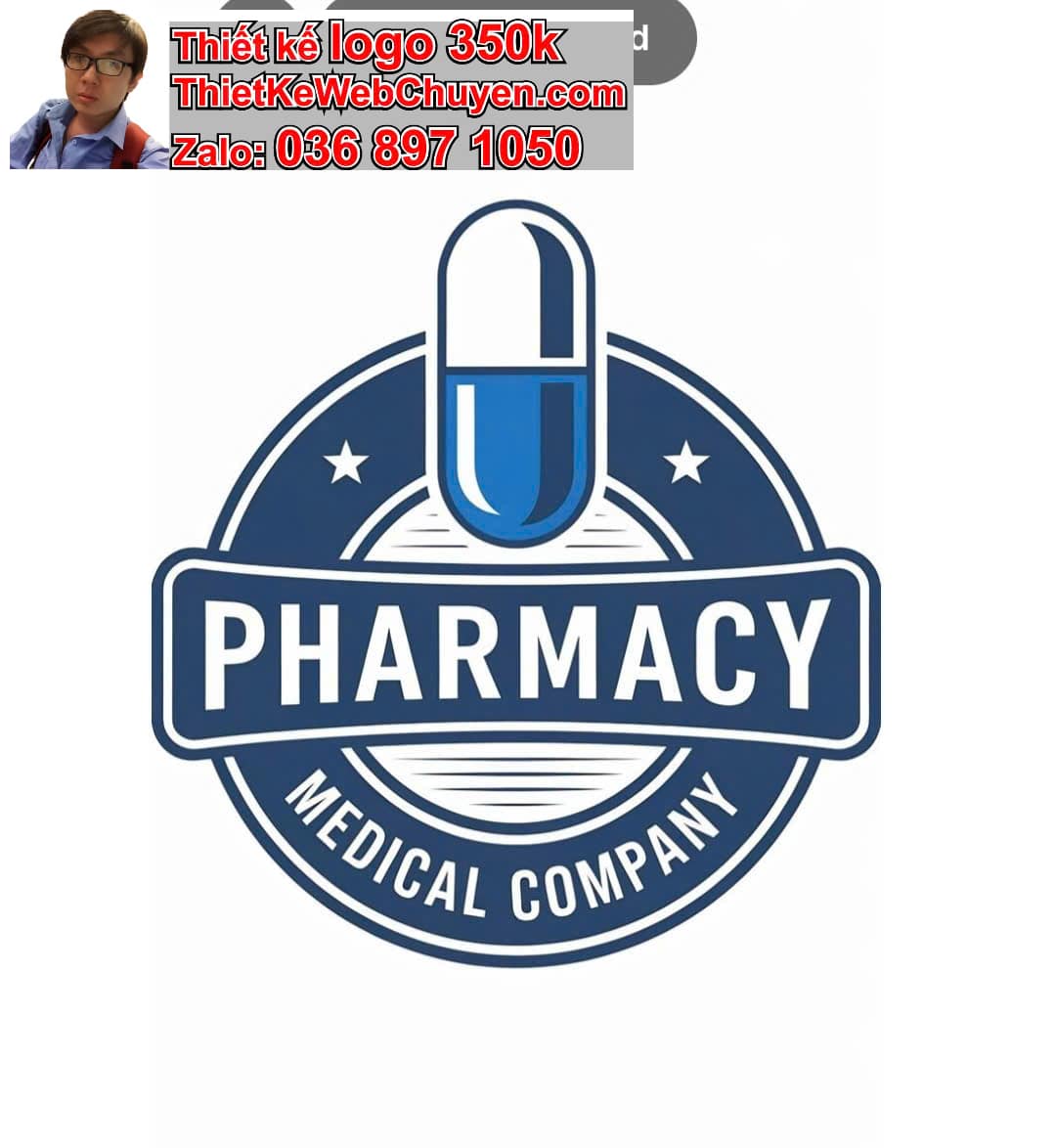 Thiết kế logo miễn phí nhà thuốc miễn phí dược phẩm