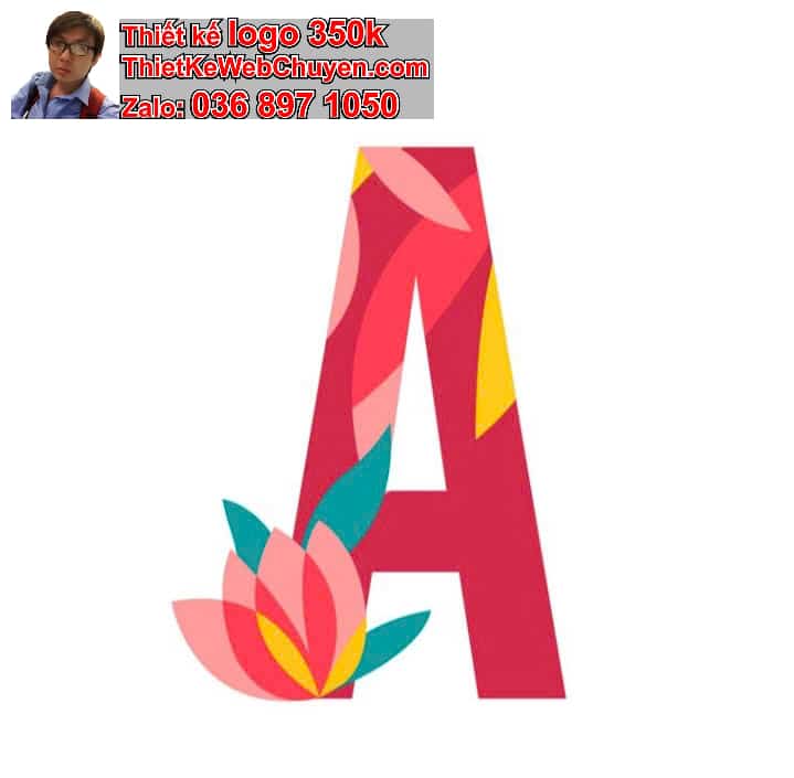 Thiết kế logo miễn phí tên Ánh